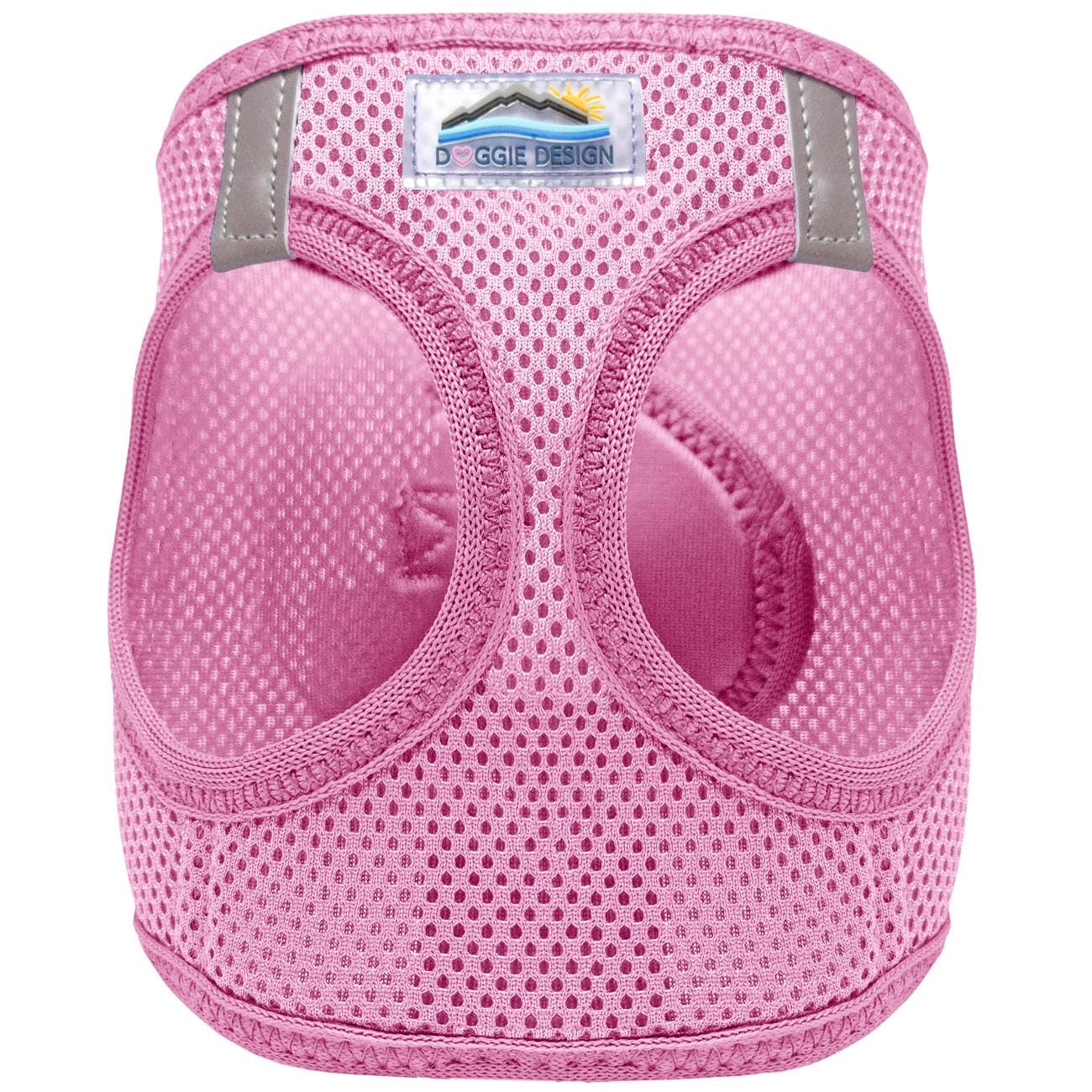 Candy pink breathable mesh American River Step-In Dog Harness for small dogs.