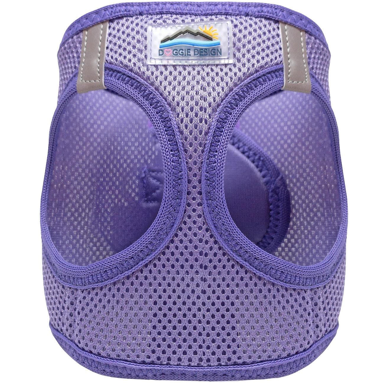 Paisley purple soft mesh American River Step-In Dog Harness for small dogs.