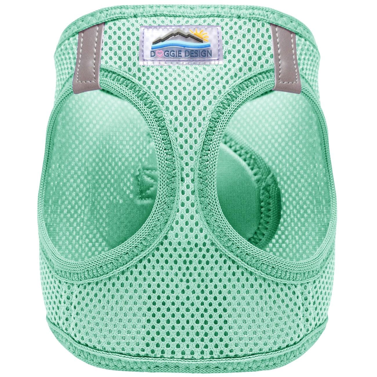 Teal soft mesh American River Step-In Dog Harness for small dogs.