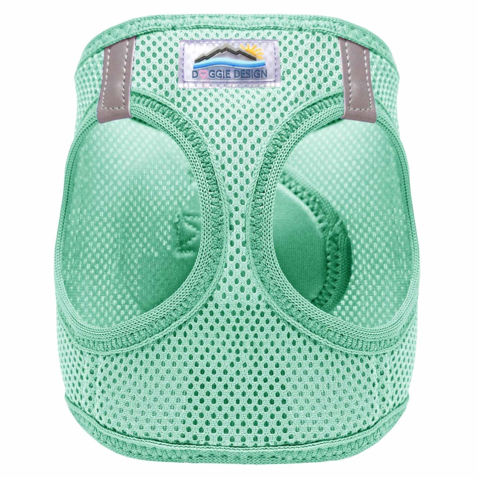 american river step in dog harness - teal