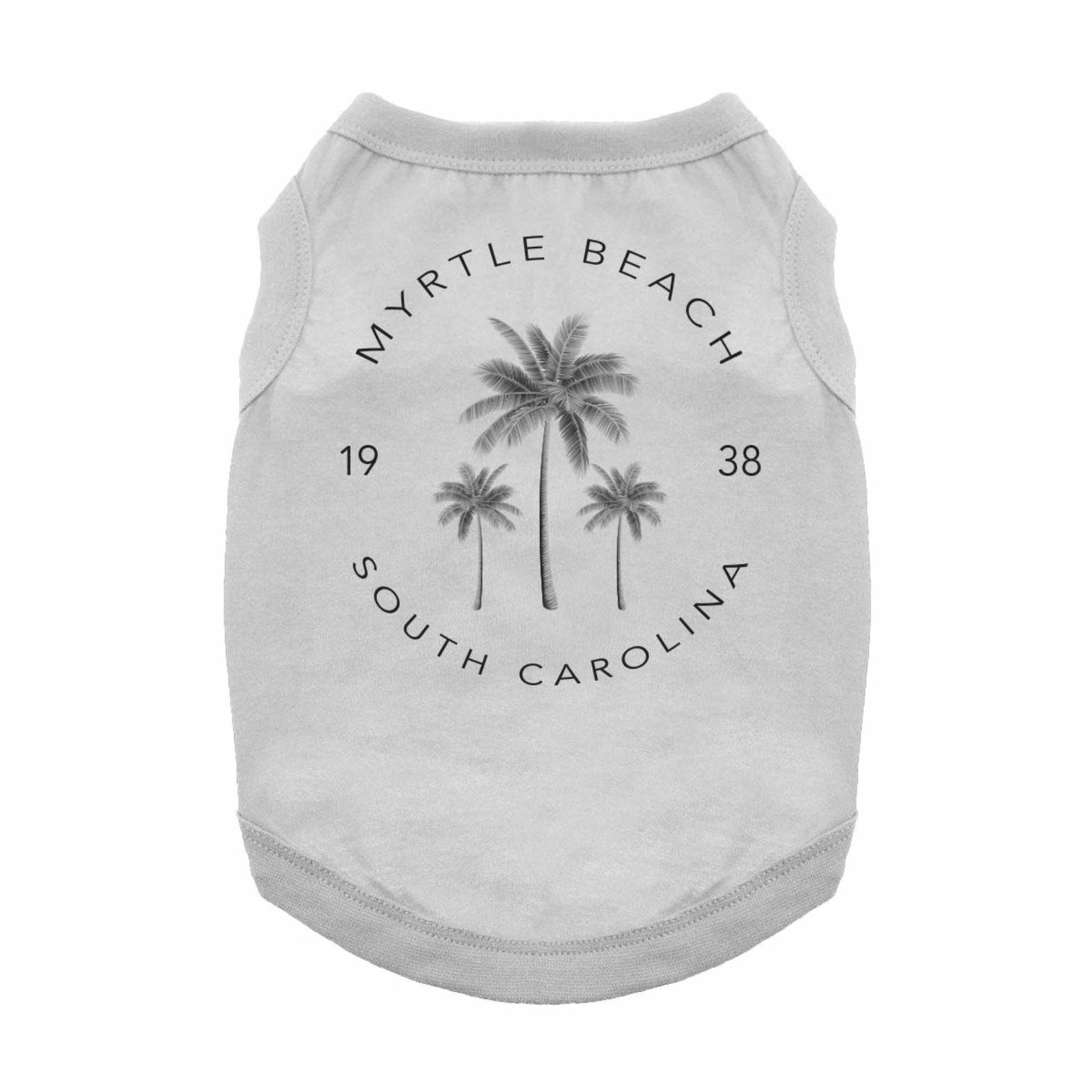 myrtle beach south carolina dog shirt