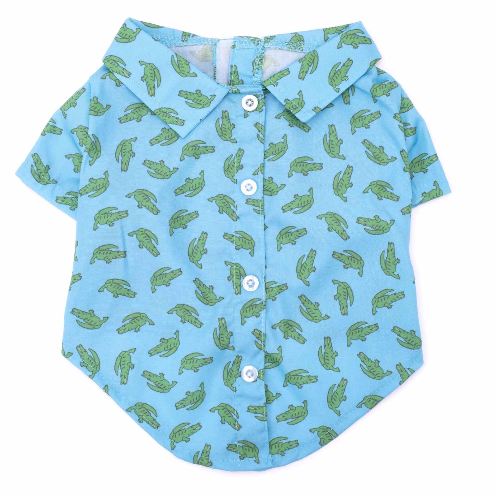 The Worthy Dog Al the Gator small dog alligator themed small dog shirt