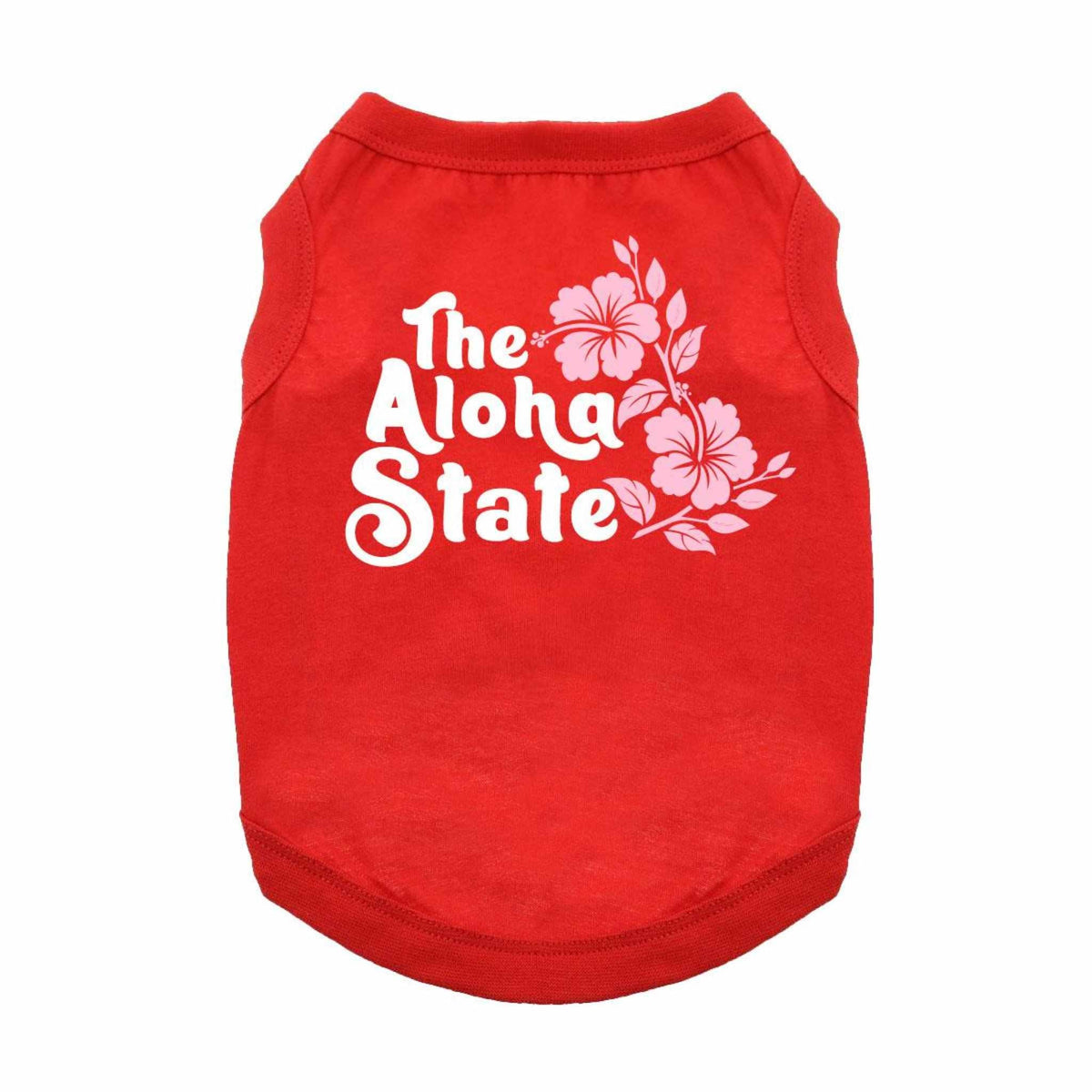 the aloha state dog shirt
