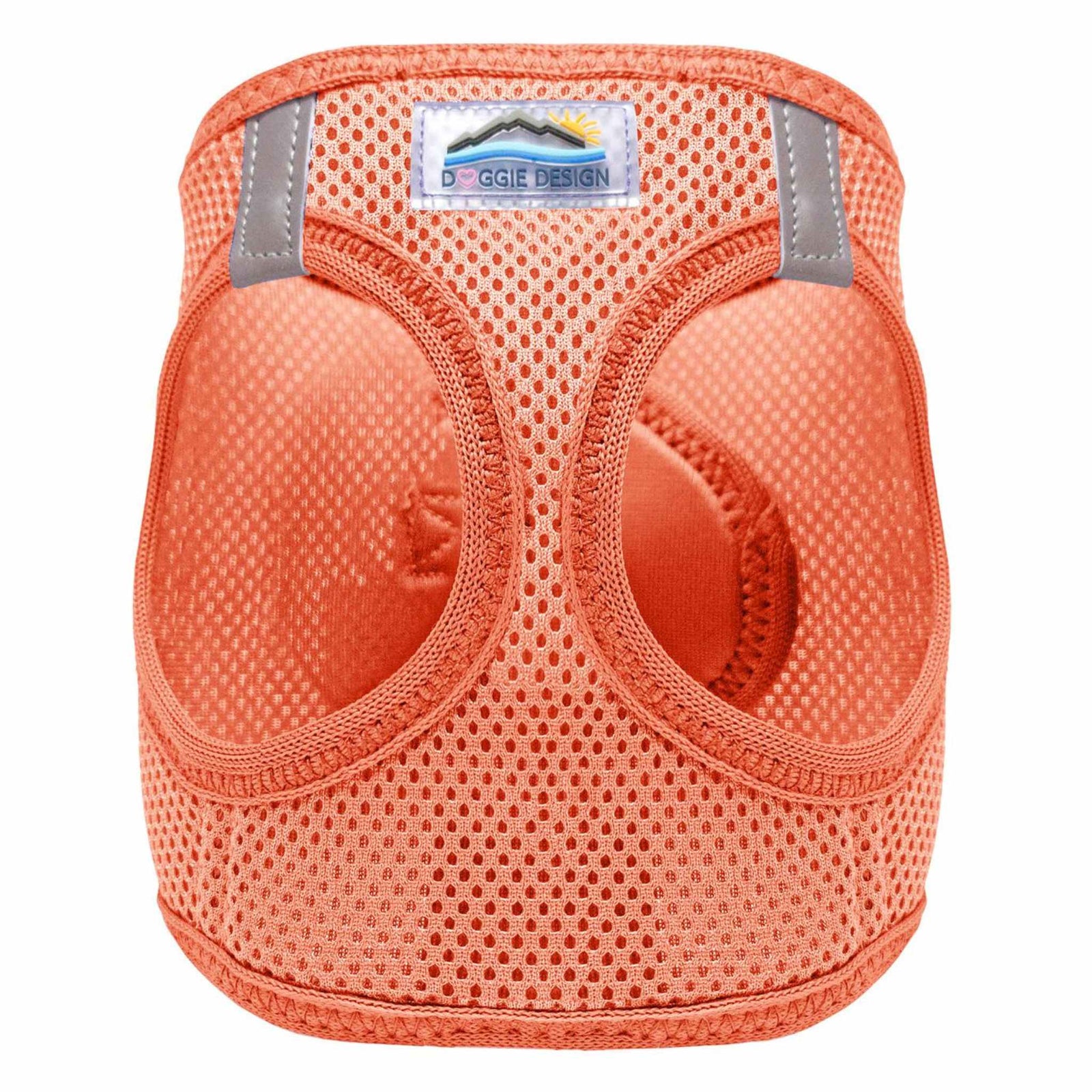 american river step in dog harness - coral