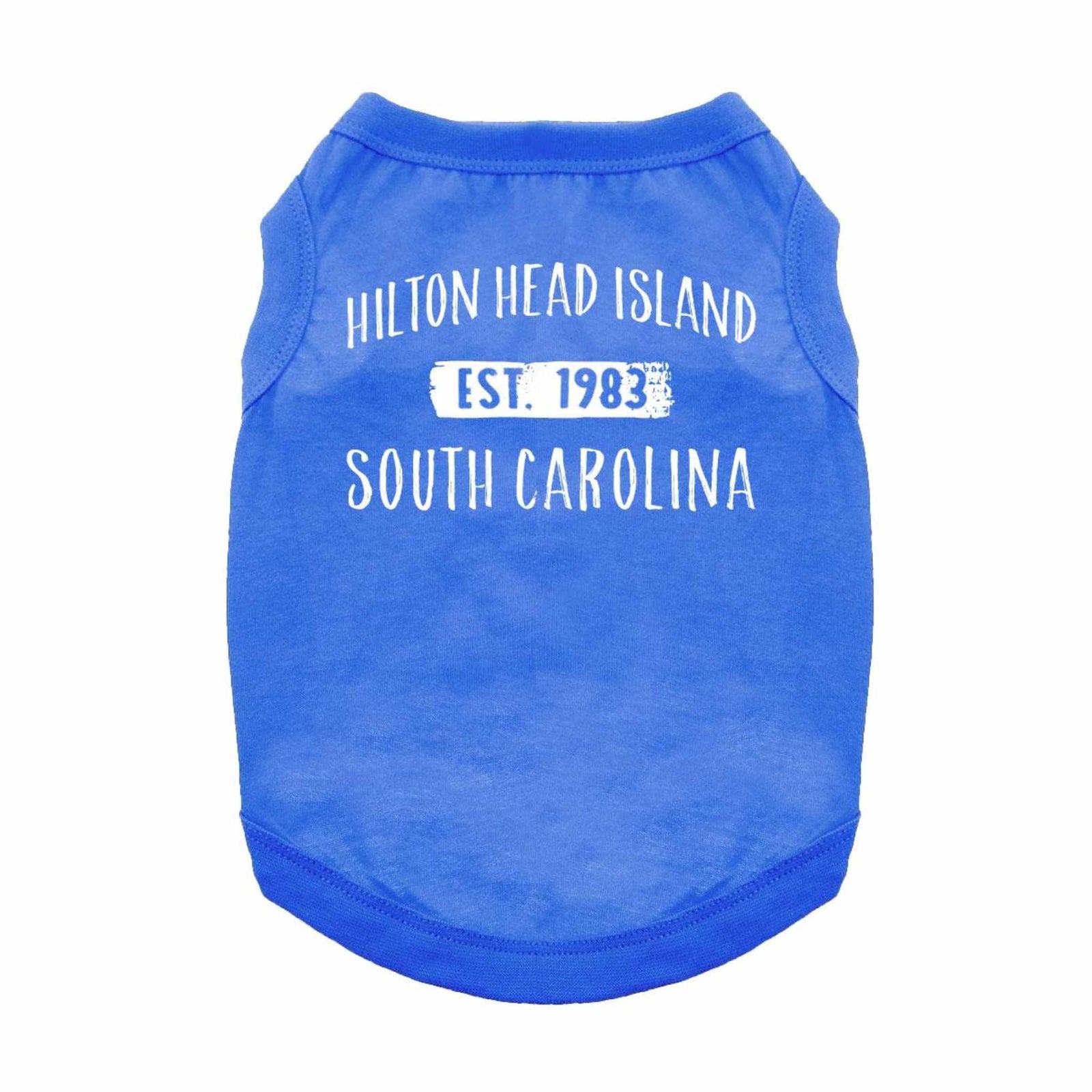 hilton head island south carolina dog shirt