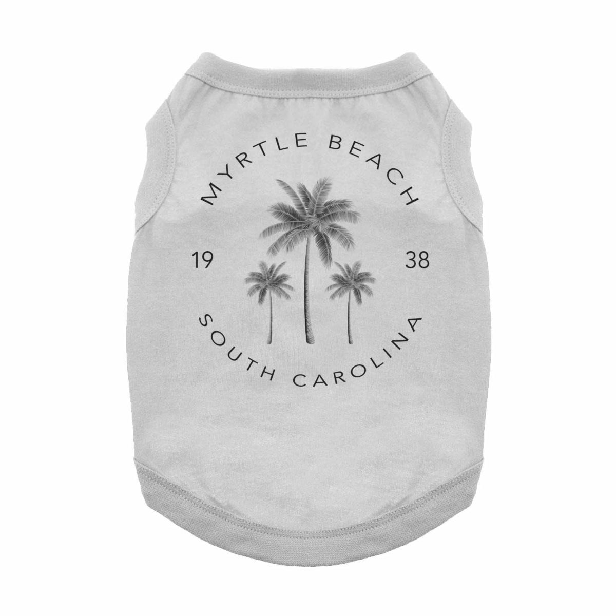 myrtle beach south carolina dog shirt