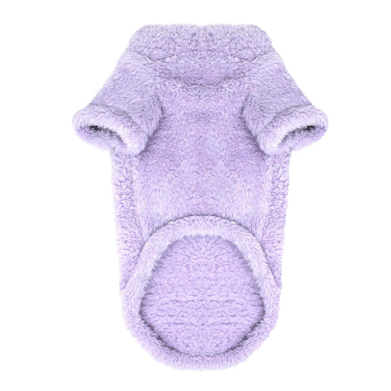 Soft Plush Pullover for Small Dogs - Lavender