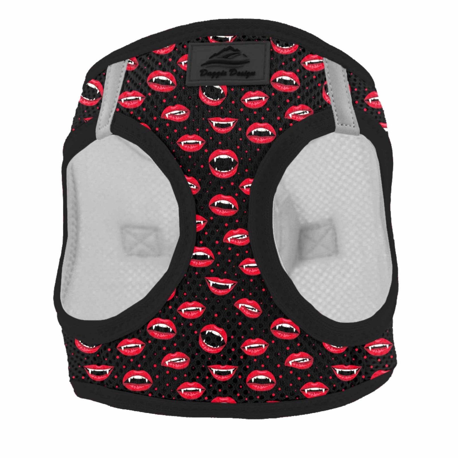American River Step-In Dog Harness - Vampire Kisses