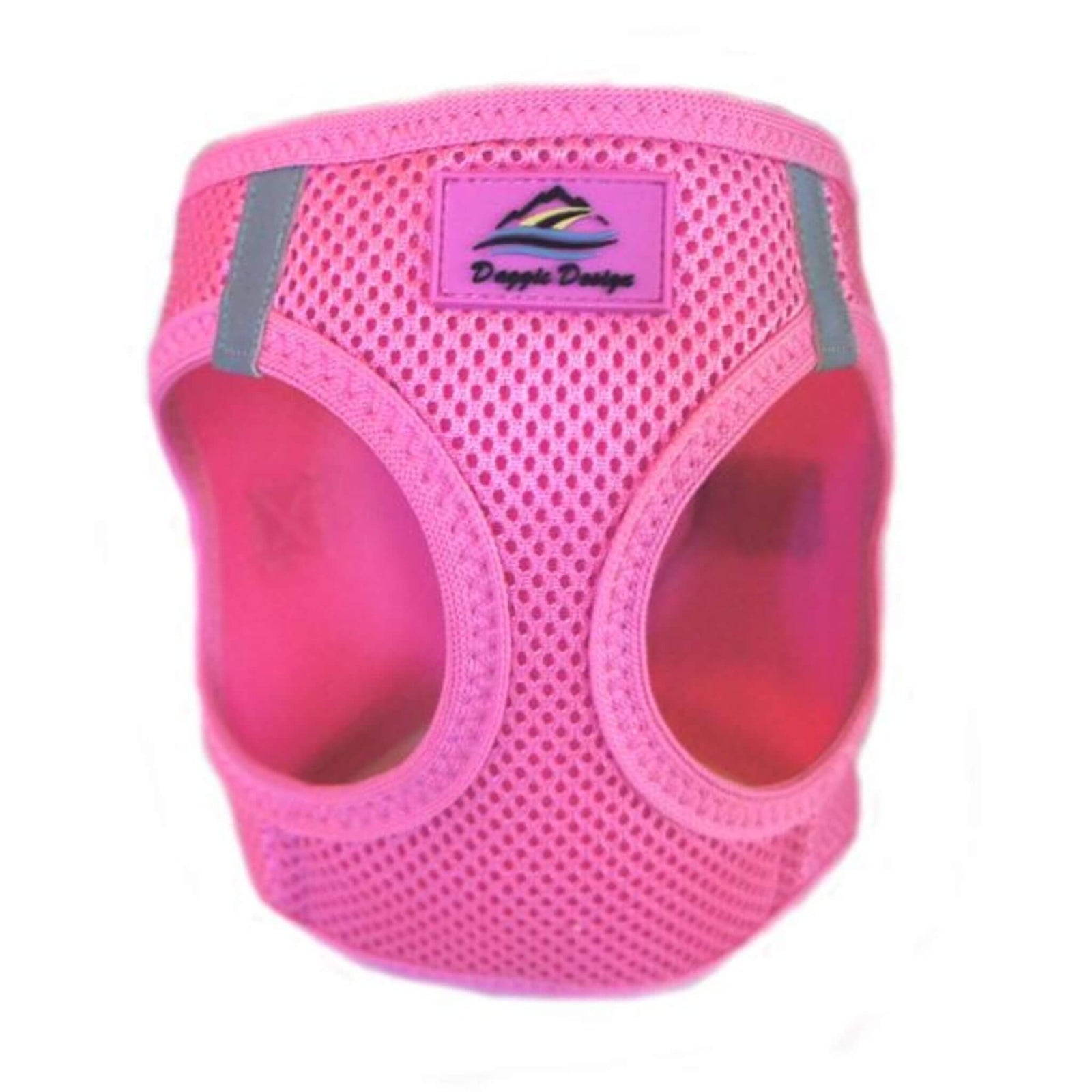 american river step in dog harness - candy pink