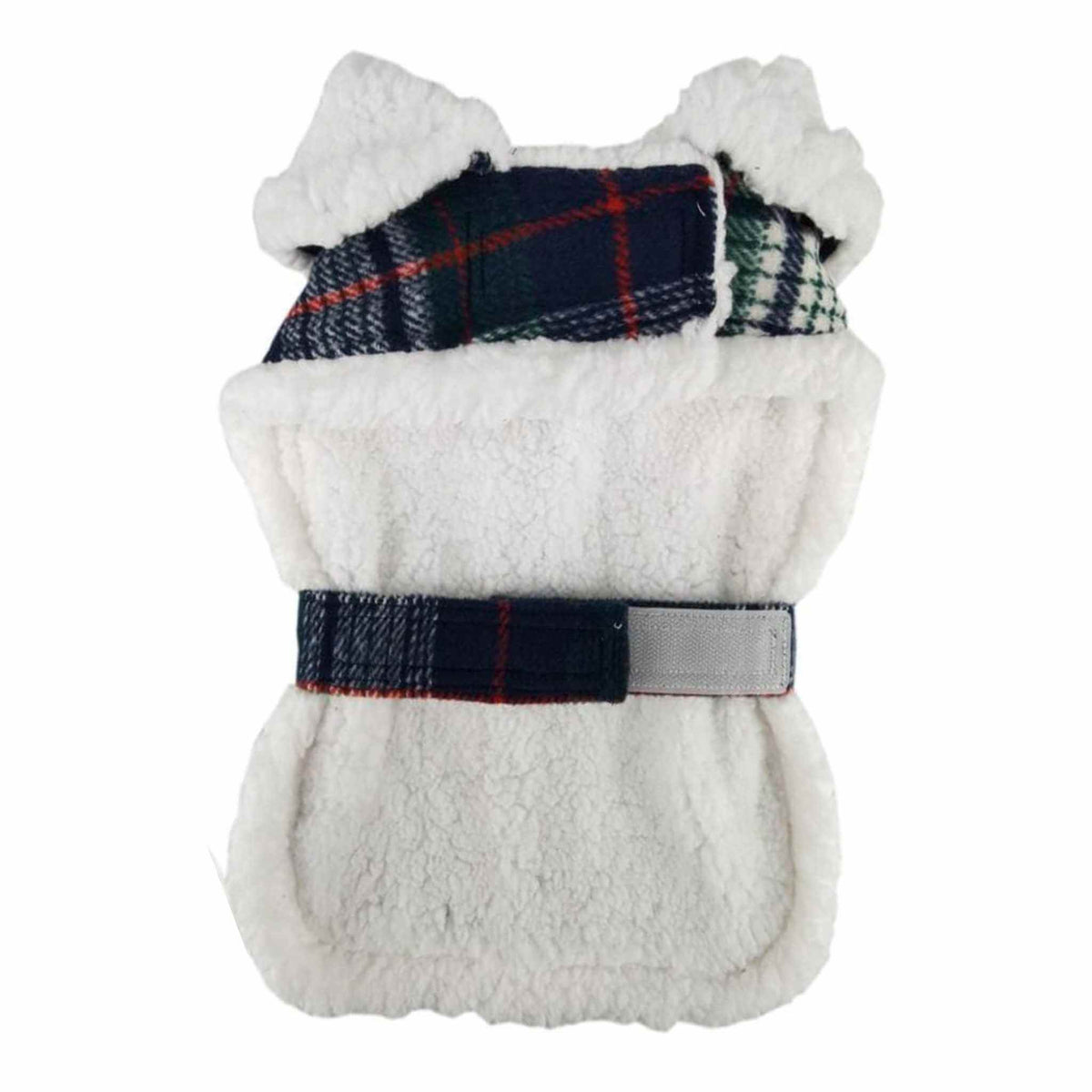Blue & Green Plaid Dog Coat Sizes for Dogs 3 45 Pounds
