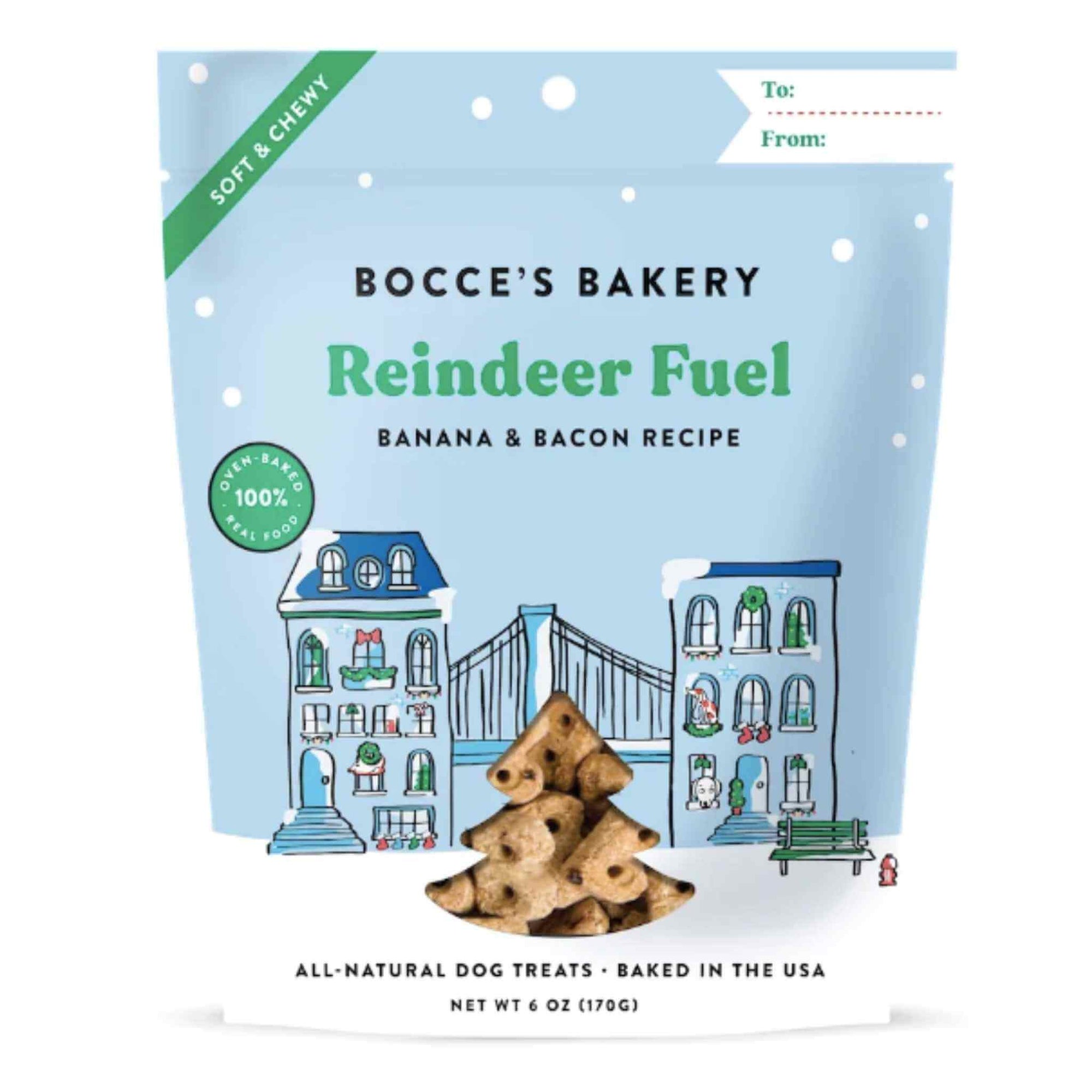 Bocce's Bakery Reindeer Fuel Soft & Chewy Dog Treats