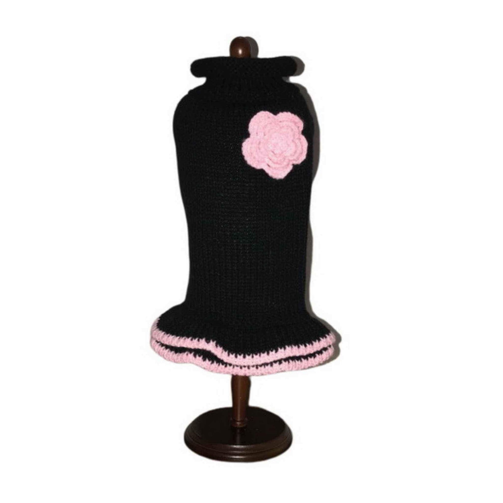 Dallas Dogs Lil Black Dog Sweater Dress