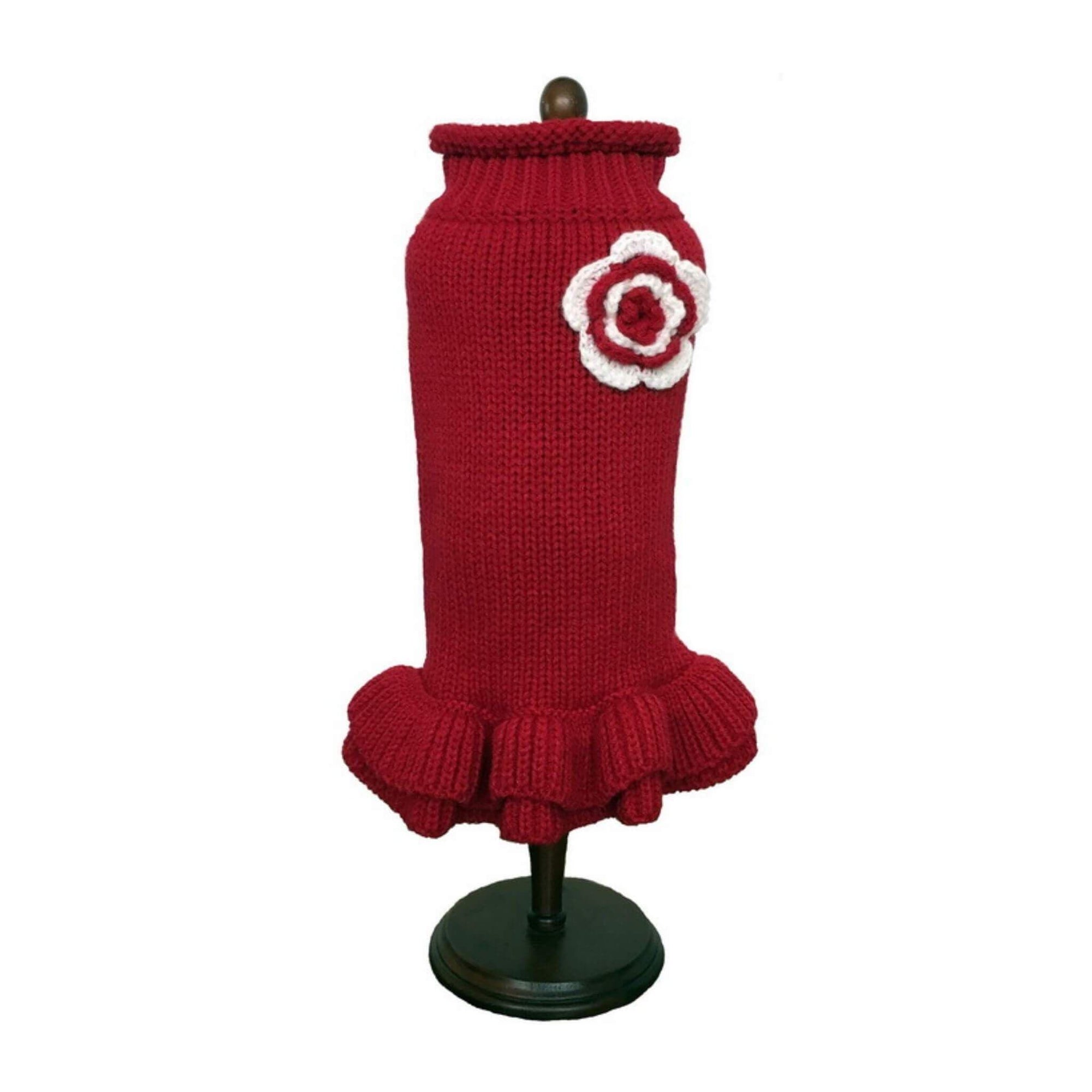 Dallas Dogs Red Dog Sweater Dress