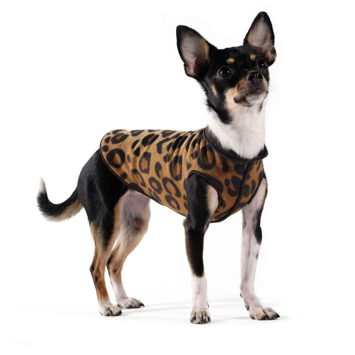 Gold Paw Series Duluth Double Fleece for Dogs - Leopard