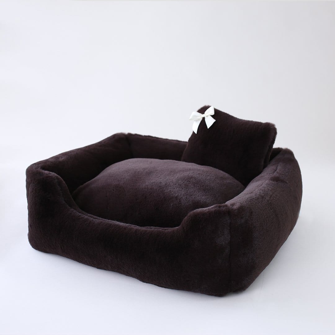 Hello Doggie Divine Dog Bed - Espresso