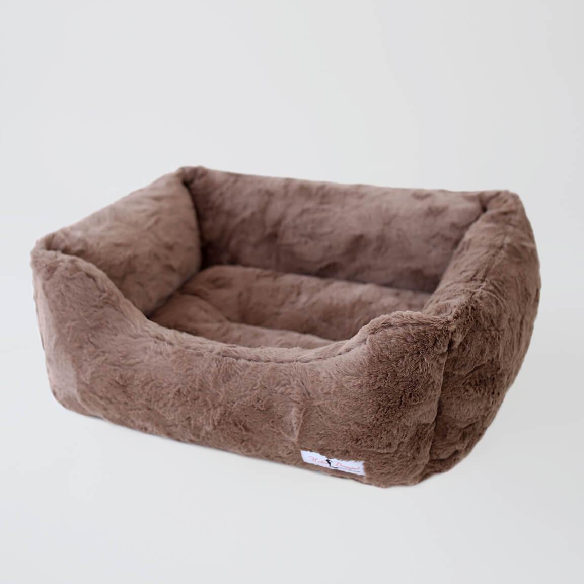 Hello Doggie Bella Small Dog Bed - Mocha