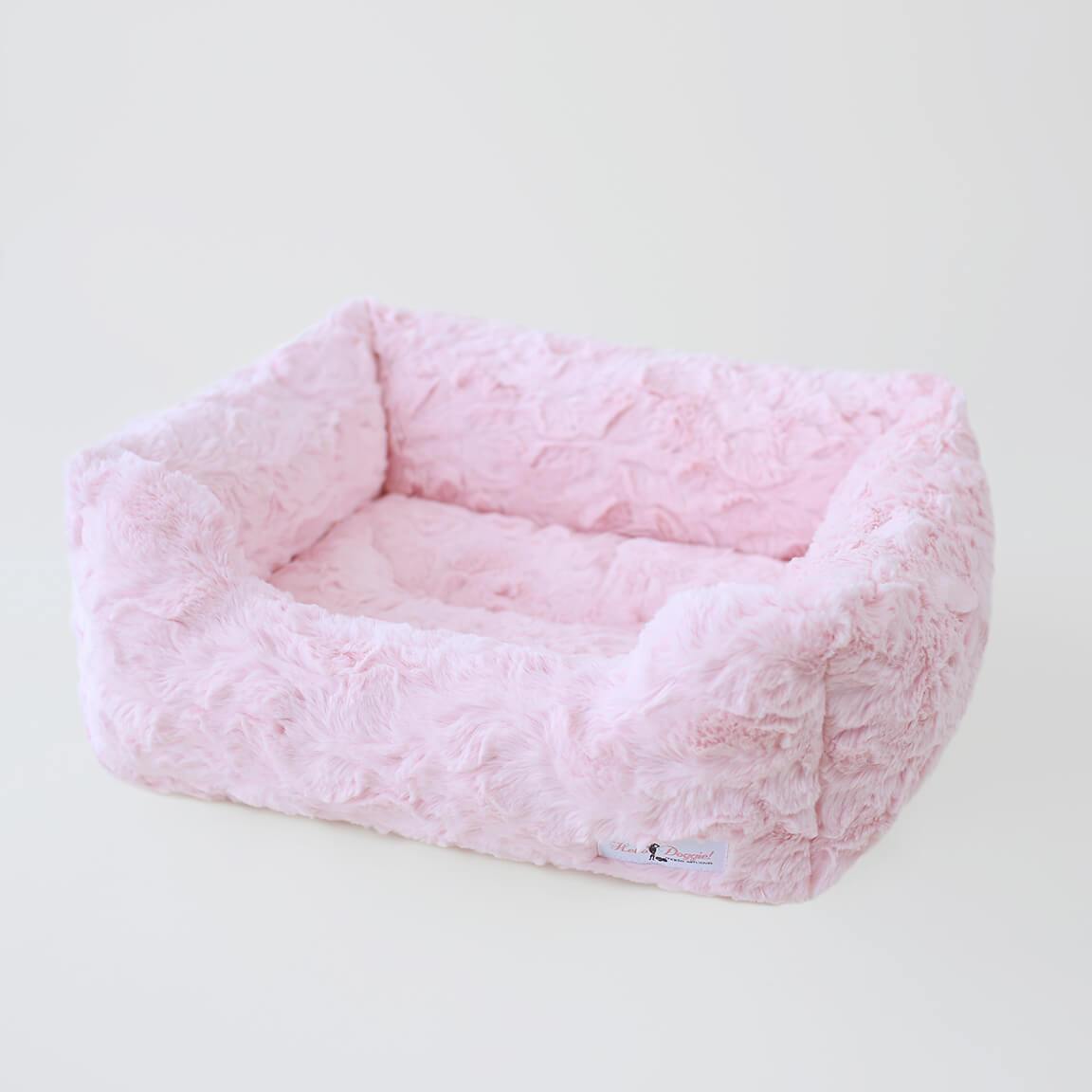 Hello Doggie Bella Small Dog Bed - Baby Pink