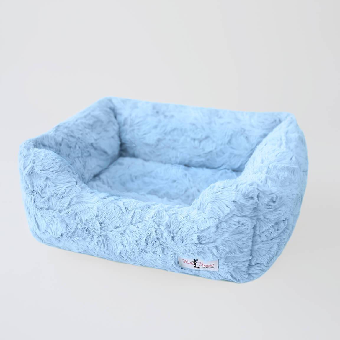 Hello Doggie Bella Small Dog Bed - Baby Blue