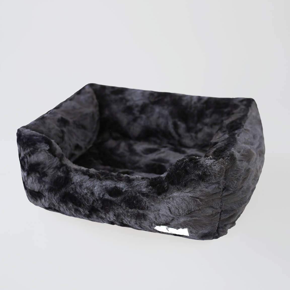 Small black dog bed store