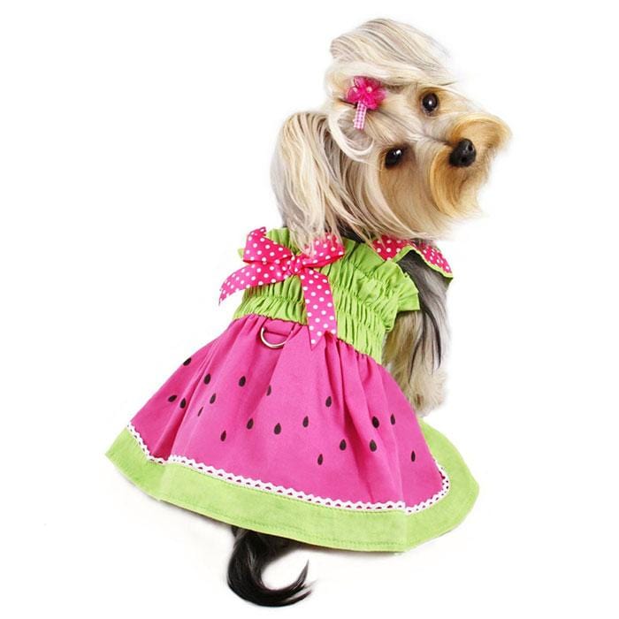 Klippo Juicy Watermelon Dog Dress - Yorkie