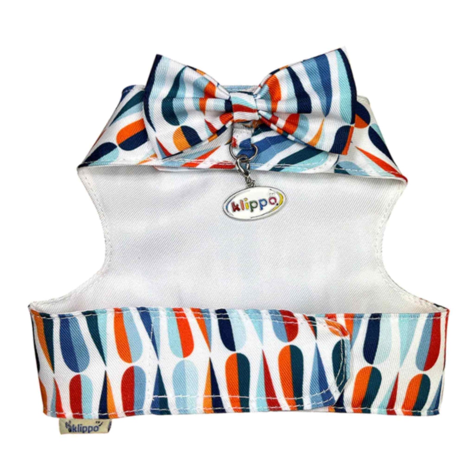 Klippo Chic Raindrop Small Dog Harness Vest - bottom view