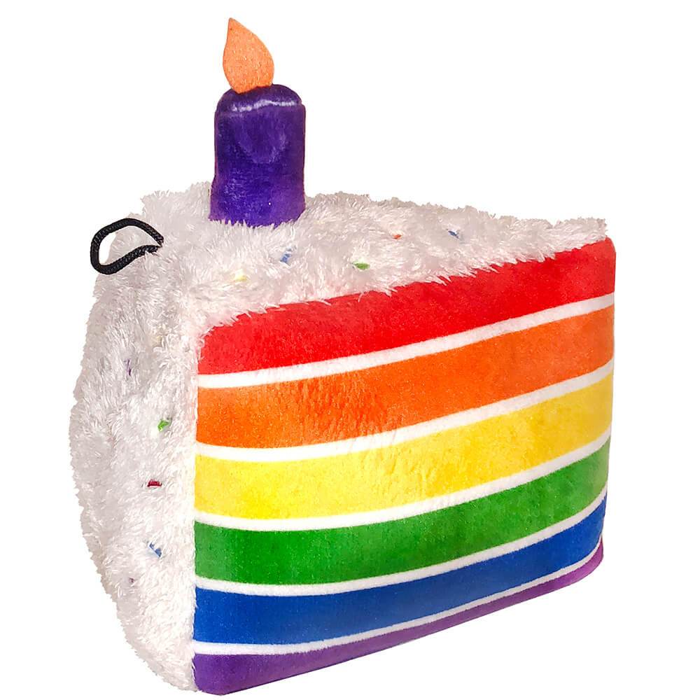 Lulubelles Power Plush Funfetti Birthday Cake Dog Toy