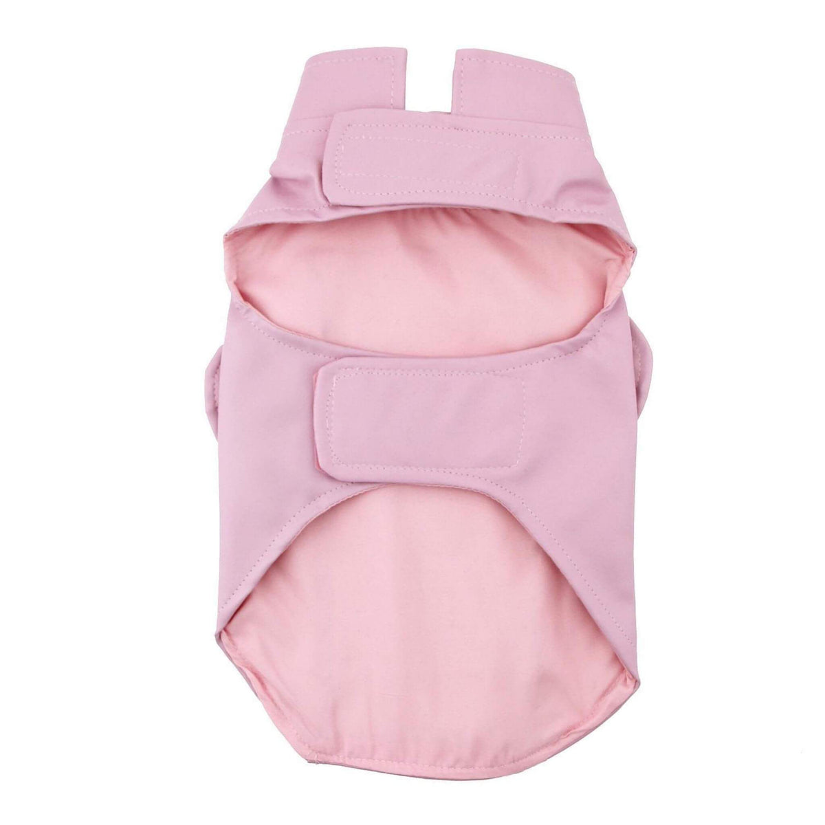 Pink Biker Dawg Motorcycle Dog Jacket - Belly