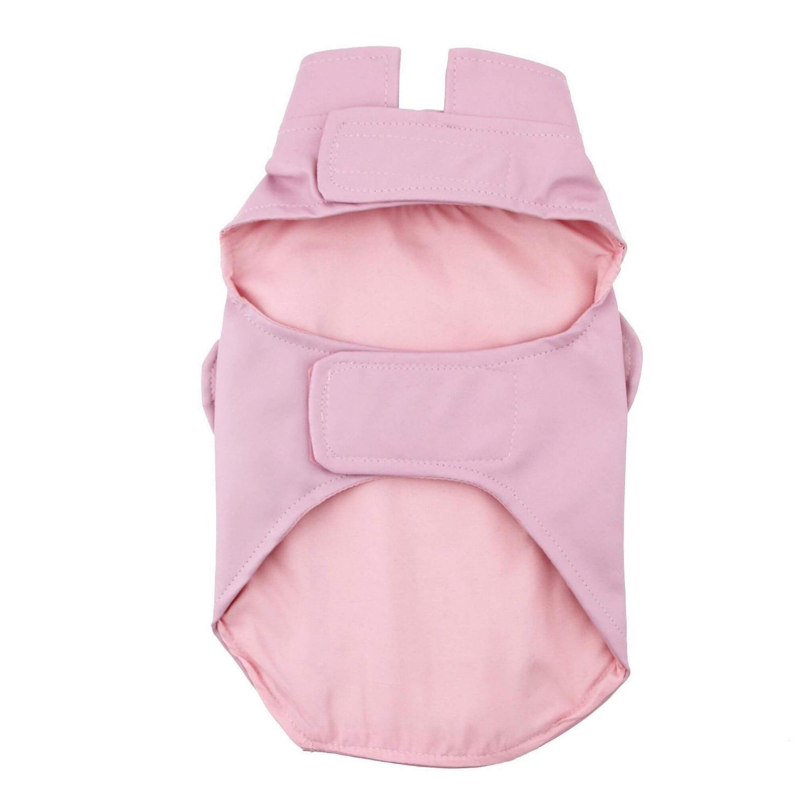 Pink Biker Dawg Motorcycle Dog Jacket - Belly