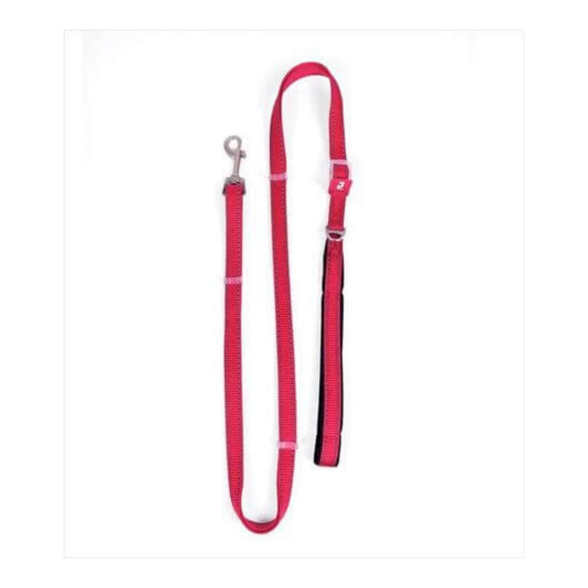 Plush Reflective Dog Harness - Red