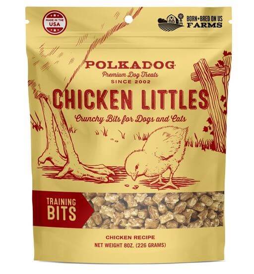 Polkadog Bakery Chicken Littles Dog Treats - Front