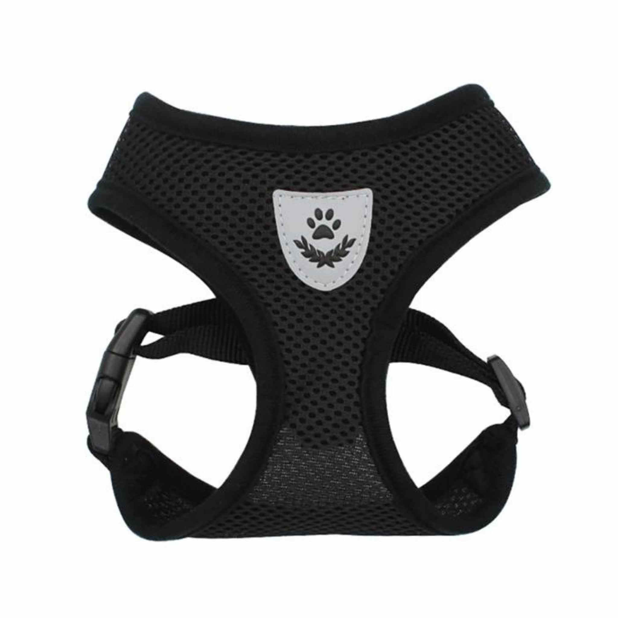 Soft Mesh Dog Harness – Breathable & Choke-Free for Small Dogs