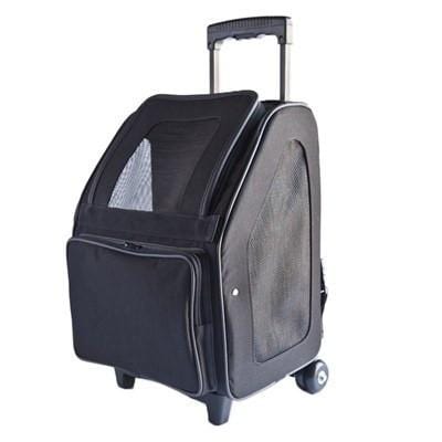 Bags - Petote Rio Small Dog Carrier On Wheels 3-in-1 Bag