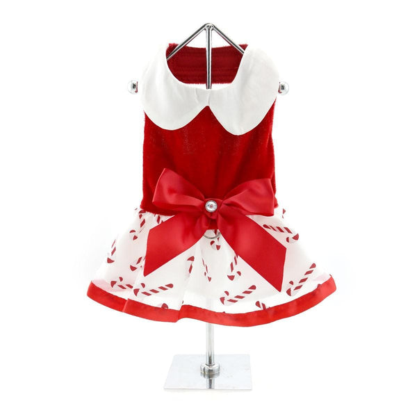 Candy Canes Christmas Dog Dress