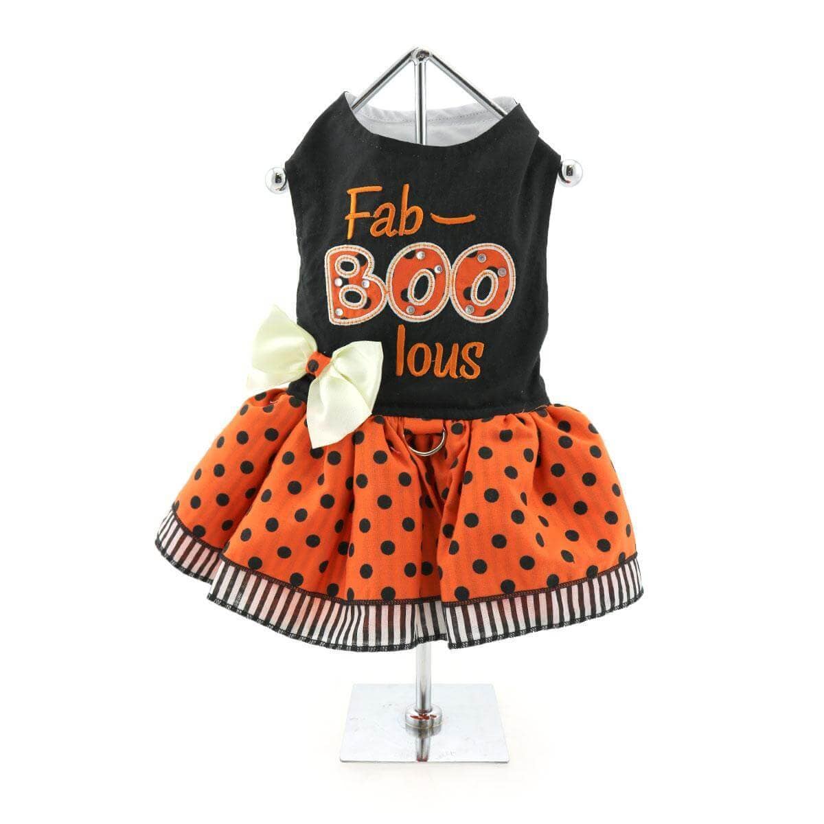 orange dog dress Parisian Pet